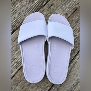 Lululemon Restfeel Women's Light Lavender Slide Sandals, Size 11